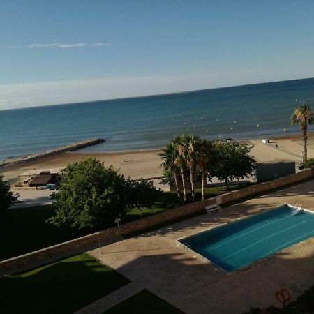 Atico primer linea de mar con piscina Sant Carlos de la Ràpita Esterno foto