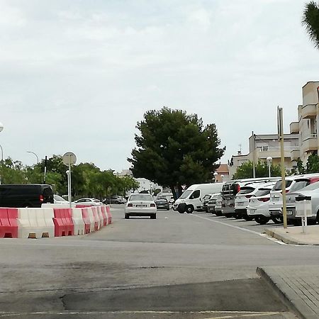 Atico primer linea de mar con piscina Sant Carlos de la Ràpita Esterno foto