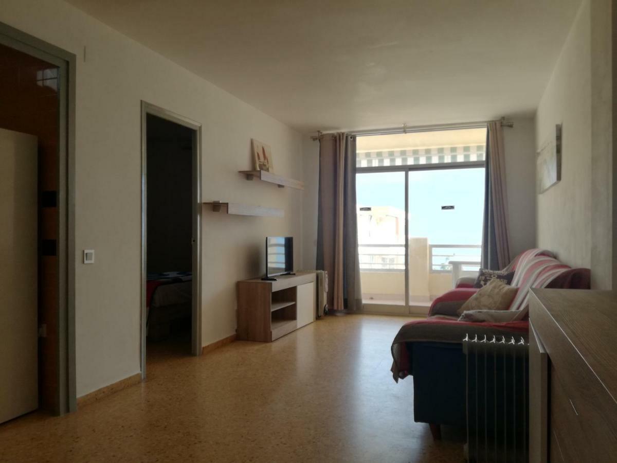 Atico primer linea de mar con piscina Sant Carlos de la Ràpita Esterno foto