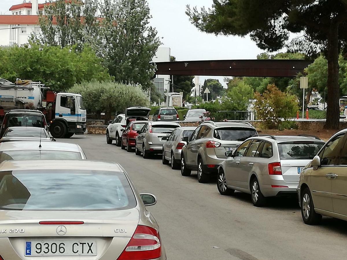 Atico primer linea de mar con piscina Sant Carlos de la Ràpita Esterno foto